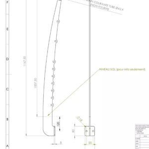 Forfait poteau sur mesure