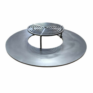 Ensemble plaque de cuisson - brasero ∅ 80cm